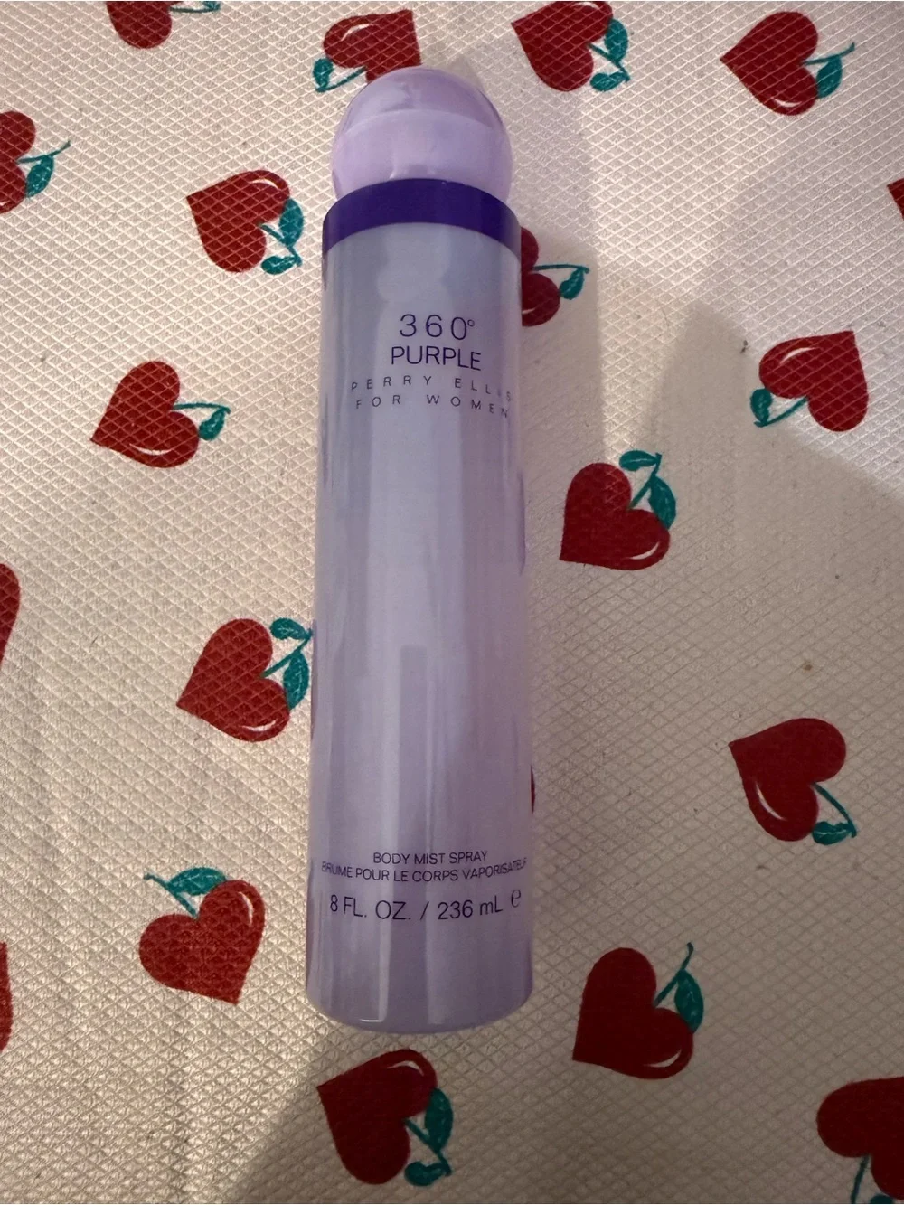 Perry Ellis 360° Purple Body Mist Spray - Light Purple - Picture 2 of 2